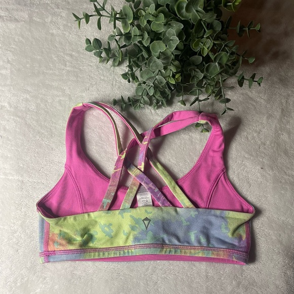 IVIVVA Colorful Reversible sports bra Size 10 - Picture 4 of 4